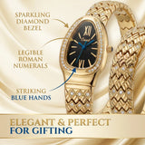 New Arrival Black Dial Alloy Strap Vintage Fashion Classic Quartz Watch