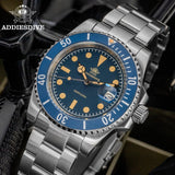 Top Brand New Blue/Green Ceramic Bezel Diving 200m Luminous 41mm Automatic Date Diver Quartz Wristwatch - ideal Gift