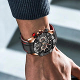 Famous Brand Sport Quartz Chronograph Military Style Luminous Date Mens Watches - Ideal Present - The Jewellery Supermarket