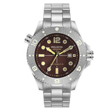 New Professional Dive Sport Mechanical Watches 316L Stainless Steel Sapphire Crystal 50Bar Auto Date Wristwatches