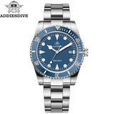Luxury Men's  200m Luminous Ceramic Bezel Bubble Mirror Glass Diver's Quartz Watches