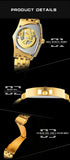 New Designer Luxury Fashion Triangle Skeleton Mechanical Automatic Movement Waterproof Stainless Steel Strip Watches