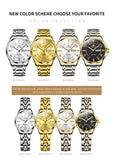 New Luxury Brand Classics Dual Calendar Waterproof Wristwatches for Men and Women - Couple Watches