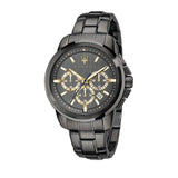 Original Maserati Success Series Classic Retro Three-eye Belt Waterproof Quartz Europe and US Popular Choice