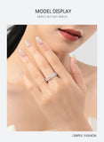 Luxury Dazzling Full Oval AAAA Lab Created Diamonds 925 Sterling Silver Ring
