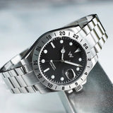 1612 Movement, 316L Stainless Steel Sapphire Crystal Glass 200m Water Resistance Watch