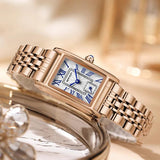 Luxury Design Rectangular Quartz Ladies Watches Creative Waterproof Wristwatches for Women - Ideal Gifts