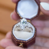 3 Stone 3 Carat D Colour Marquise Cut Moissanite Diamond Ring S925 Silver Wedding Engagement Certified Jewellery