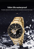 Maserati Hollowed Out automatic Mechanical Watch Europe and the United States Big Dial Leisure Business Wrist Watch