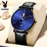 New High Quality Waterproof Fashion Genuine Leather Strap Quartz Wristwatches Luxury Calendar Mens Wristwatches