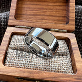 High Quality Beveled Edges Flat Polished 6/8MM Men Women Tungsten Carbide Rings
