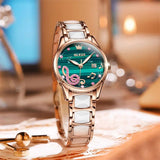 Luxury Brand Musical Note Ceramics New Watches For Women - Fashion Ladies Casual Female Quartz Watches