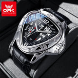 New Arrival Famous Brand Men's Watch Casual Fashion Triangle Large Dial Quartz Watch for Men.Ideal Gift