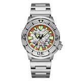Super Luminous 20 Bar Waterproof Stainless Steel Sapphire Glass Mechanical Watch