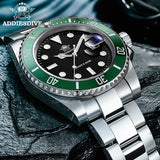 Waterproof Up to 20Bar Stainless Steel Quartz Waterproof Outdoor Sports Diver Watch