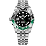 New Top Brand NH34 AR Coating Sapphire Glass Automatic Watch 100M Waterproof GMT Sports Mechanical Watches