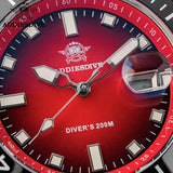 Famous Brand Luxury Fashion 200m Waterproof Luminous Stainless Steel  Ceramic Bezel Luminous Quartz Watches