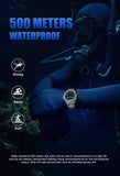 New Professional Dive Sport Mechanical Watches 316L Stainless Steel Sapphire Crystal 50Bar Auto Date Wristwatches