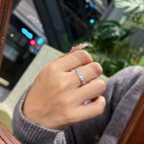 Luxury S925 Silver Marquise Cut D Colour VVS1 Moissanite Diamond Rings for Women - High Quality Jewellery