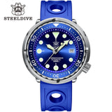Automatic Dive Stainless Steel 300m Water Resistant Ceramic Bezel Sport Tuna Watch