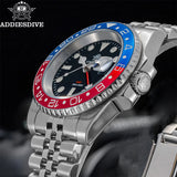 Swiss Ronda 515-24 BGW9 Super Luminous 20Bar Waterproof Quartz Diver Watches