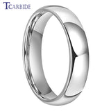 Shiny Forever High Polished Classic 2/3/4/5/6/7/8/10MM Tungsten Wedding Rings