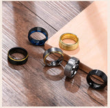 New Arrival Fashion Multicolour Tungsten Carbide Couple Wedding Engagement Rings For Couples - Alliance Jewellery