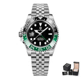 TOP Brand NH35 Auto Date Luxury Sport Dive BGW-9 Sapphire Glass Automatic Mechanical Watches - Popular Choice