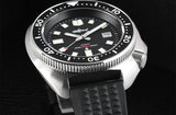 200M Waterproof 2115 Movement Ceramic Bezel Sapphire Crystal Luminous Diver Watch