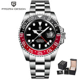 LUXURY DESIGN V3 GMT Mechanical Ceramic bezel Sapphire Crystal Stainless Steel Waterproof Automatic ﻿Mens Watches