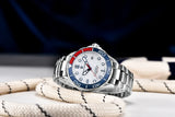 New Top Brand Men's Watch 007 Commander Luxury Mechanical 100m Waterproof Calendar Japan NH35 Men's Wristwatches
