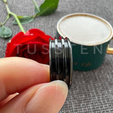 New Arrival Three Grooves For Inlay Channel Polished Shiny Dome Edges 8MM Tungsten Weddings Rings - The Jewellery Supermarket