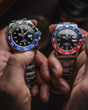 V3 TOP DESIGN New NH34 Luxury Sapphire Glass 40MM Ceramic GMT Wristwatch 100M Waterproof Automatic Mechanical Watches
