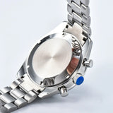 Japanese Quartz vk63 Sapphire Glass Panda dial vk63 Movement Chronograph Multi-function Men's Business Watch
