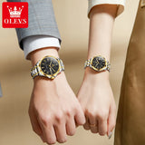 New Luxury Brand Classics Dual Calendar Waterproof Wristwatches for Men and Women - Couple Watches