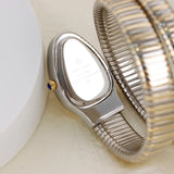 Unique Top Quality Snake Shape Creative Design Pattern Dial Women's Watches Quartz Ladies Watch Fashion Wristwatches