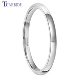Shiny Forever High Polished Classic 2/3/4/5/6/7/8/10MM Tungsten Wedding Rings