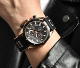 New Arrival Top Brand Luxury Silicone Sport Watches - Quartz Date  Waterproof Chronograph Mens Wristwatches - The Jewellery Supermarket