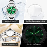 Luxury Brand Quartz Men's Women's Classic Diving Series Fashion Waterproof Date Couple Watches