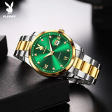 High Quality Luxury Fashion Trend Original Stainless Steel Waterproof Calendar Luminous Quartz Watches for Men