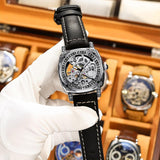 New Luxury Authentic Brand Carved Watches - Fully Automatic Hollowed Fashion Mechanical Watches - The Jewellery Supermarket