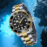 100M Water Resistant Sapphire Crystal AR Coating Automatic Mechanical Watch