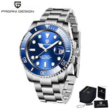 Top Brand Fashion Men's Sports Automatic Mechanical Watch - NH35 Stainless Steel Sapphire Waterproof Wristwatch