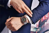 Famous Design Top Luxury Mechanical Automatic Japan NH35 Movt Waterproof Luminous Wristwatches for Men