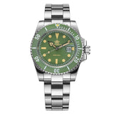 Luxury Brand Calendar Display 20Bar Waterproof Ceramic Bezel 316L Stainless Steel C3 Super Luminous Quartz Men Watches
