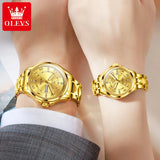 New Luxury Brand Classics Dual Calendar Waterproof Wristwatches for Men and Women - Couple Watches