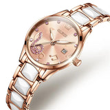 Luxury Brand Musical Note Ceramics New Watches For Women - Fashion Ladies Casual Female Quartz Watches