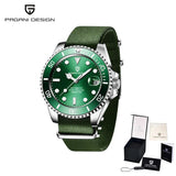 Popular Brand Waterproof Mechanical Automatic Men's Stainless Steel Sapphire Glass Writwatches - Best Gift