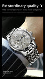 Top Brand Original Stainless Steel Waterproof Quartz, High Quality Trend Casual Men Wrist Watches for Men