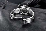 Top Brand Fashion Men's Sports Automatic Mechanical Watch - NH35 Stainless Steel Sapphire Waterproof Wristwatch